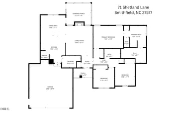 71 Shetland Ln, Smithfield, NC 27577