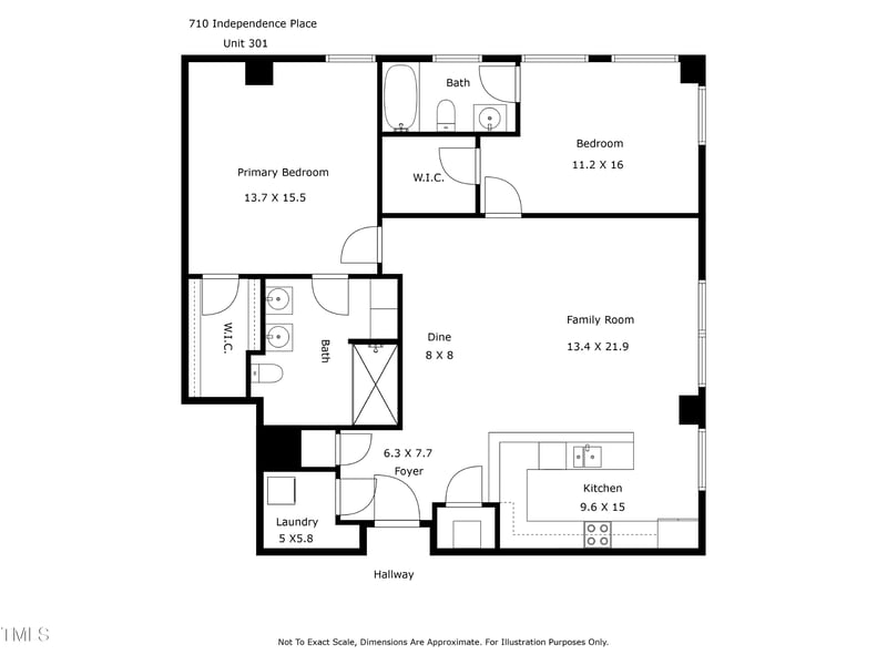 710 Independence Pl #301, Raleigh, NC 27603
