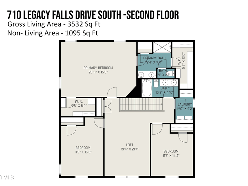 710 Legacy Falls Dr, Chapel Hill, NC 27517