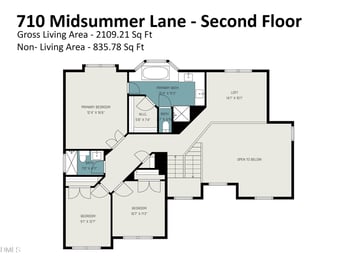 710 Midsummer Ln, Apex, NC 27502