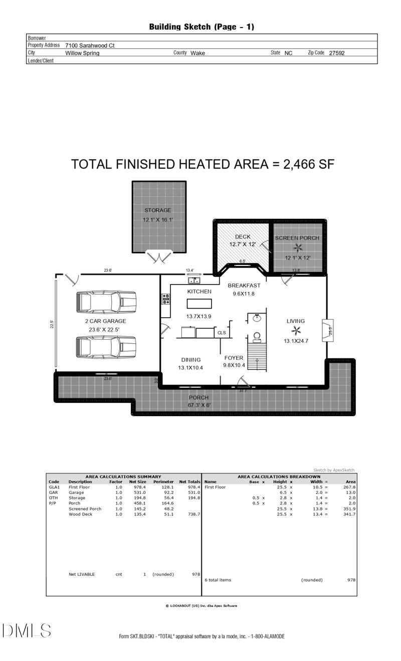7100 Sarahwood Ct, Willow Springs, NC 27592