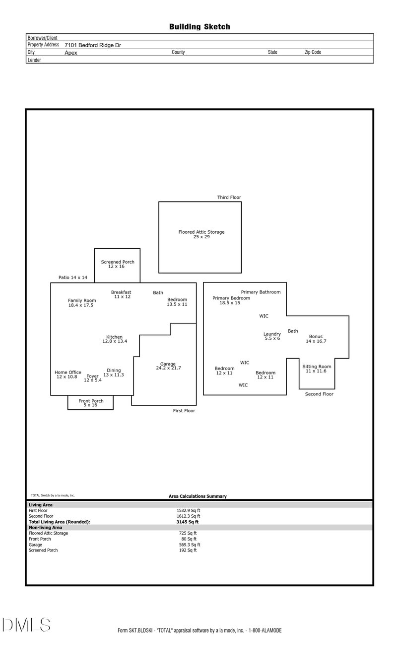 7101 Bedford Ridge Dr, Apex, NC 27539