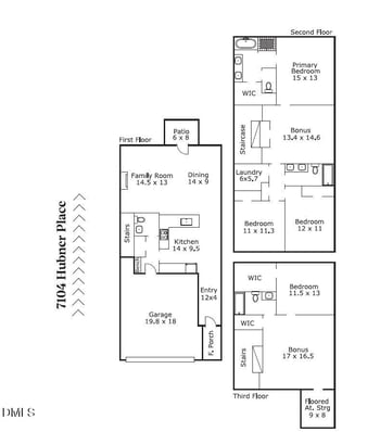 7104 Hubner Pl, Cary, NC 27519