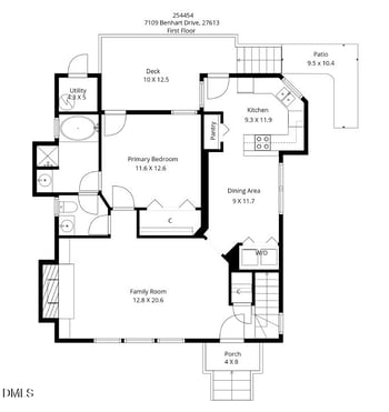 7109 Benhart Dr, Raleigh, NC 27613