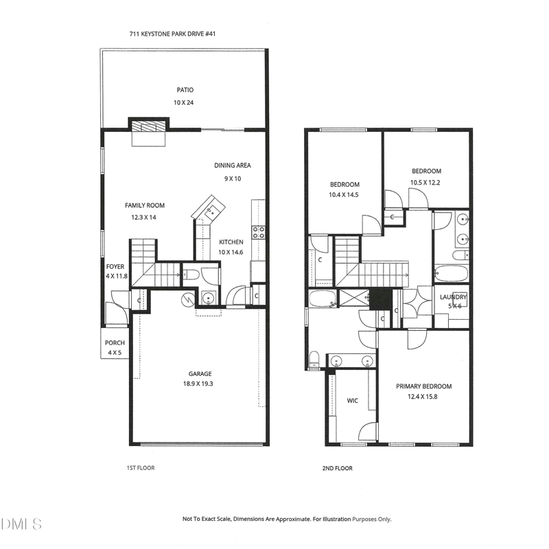 711 Keystone Park Dr #41, Morrisville, NC 27560