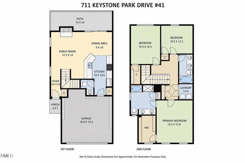 711 Keystone Park Dr #41, Morrisville, NC 27560