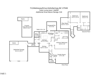 7124 Asheway Dr, Holly Springs, NC 27540