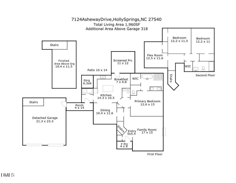 7124 Asheway Dr, Holly Springs, NC 27540
