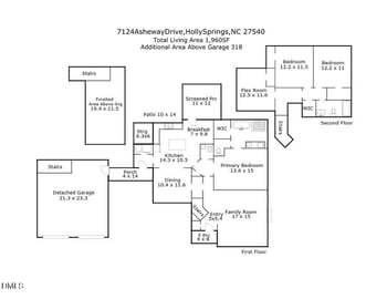 7124 Asheway Dr, Holly Springs, NC 27540