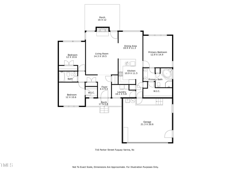 716 Parker St, Fuquay Varina, NC 27526