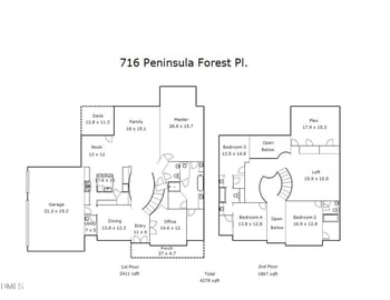 716 Peninsula Forest Pl, Cary, NC 27519