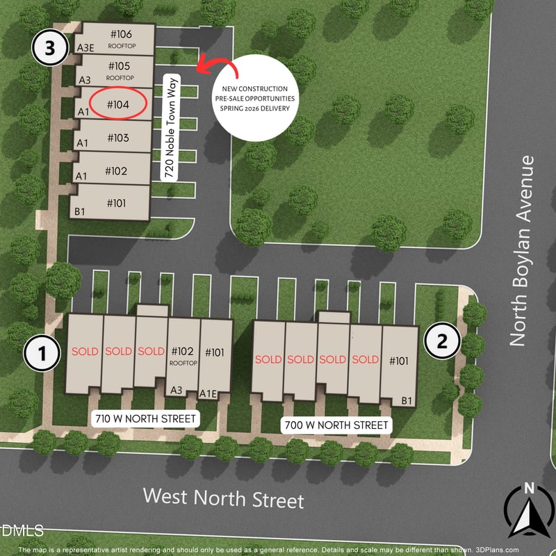 720 Noble Town Way #104, Raleigh, NC 27603