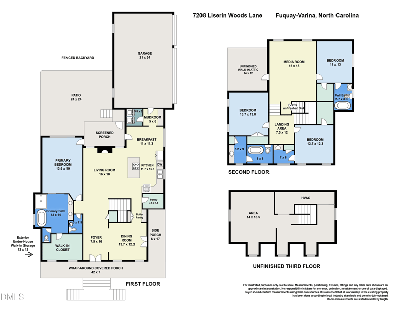 7208 Liserin Woods Ln, Fuquay Varina, NC 27526