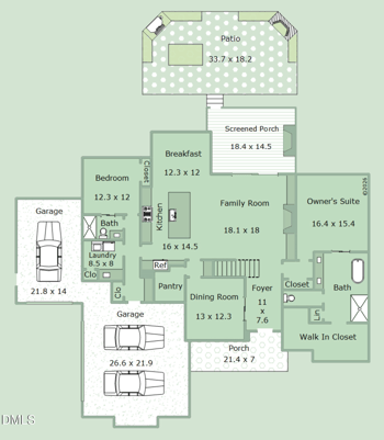 721 Pelzer Dr, Wake Forest, NC 27587