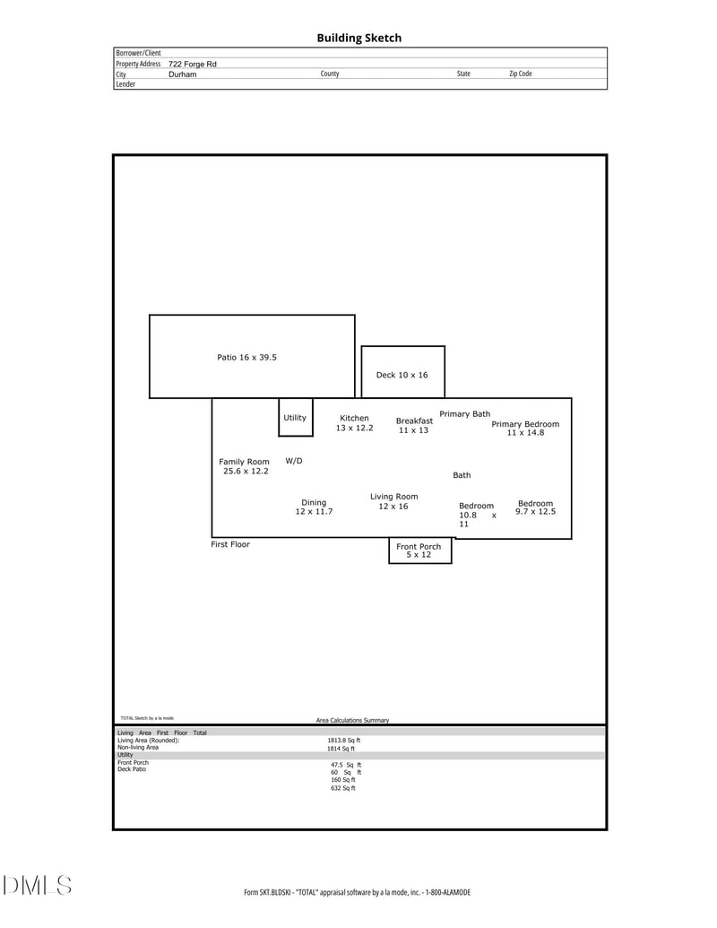722 Forge Rd, Durham, NC 27713