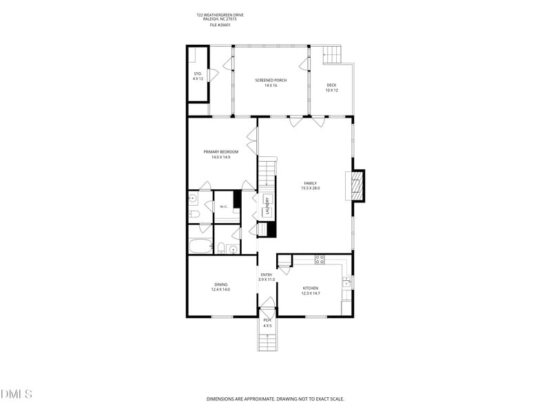 722 Weathergreen Dr, Raleigh, NC 27615