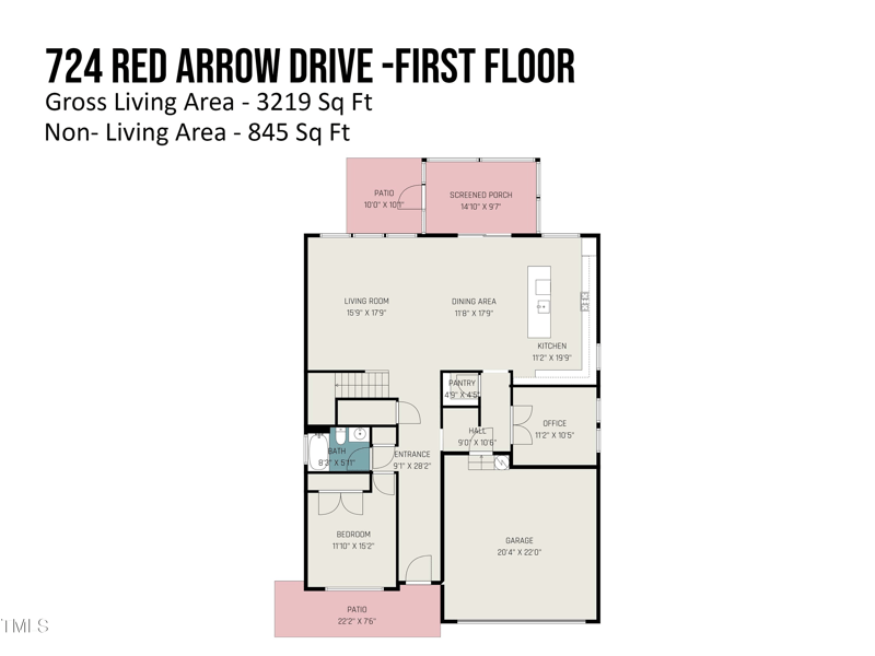 724 Red Arrow Dr, Knightdale, NC 27545