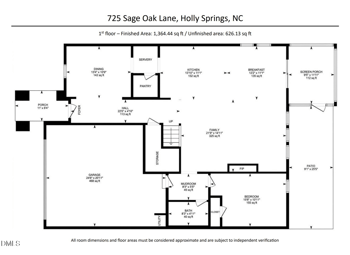 725 Sage Oak Ln, Holly Springs, NC 27540