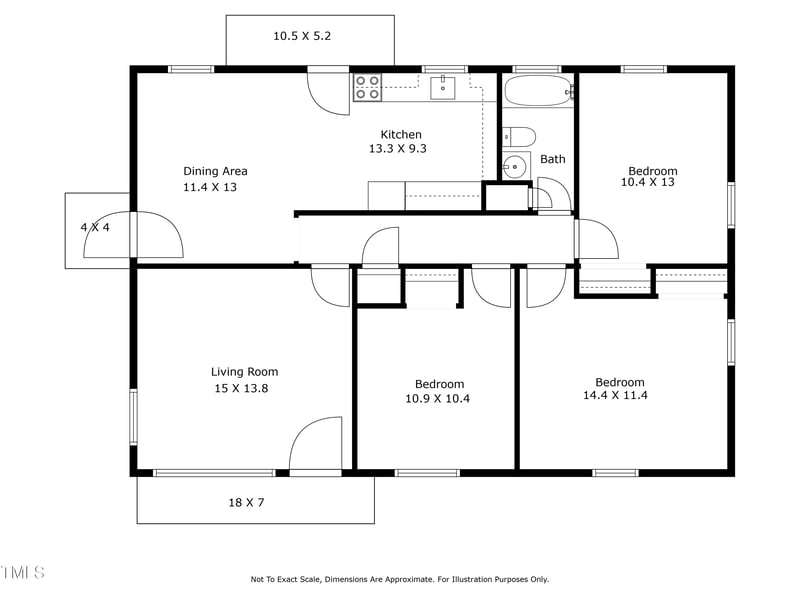 728 Wakefield St, Zebulon, NC 27597