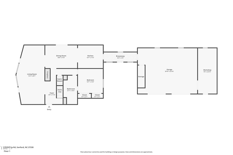 73 Hilltop Rd, Sanford, NC 27330