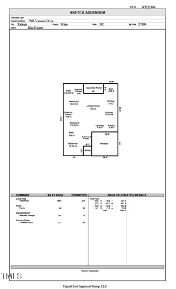7301 Vanover Dr, Raleigh, NC 27604