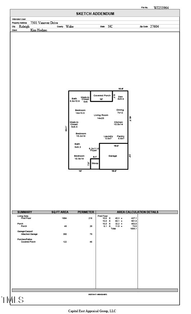 7301 Vanover Dr, Raleigh, NC 27604