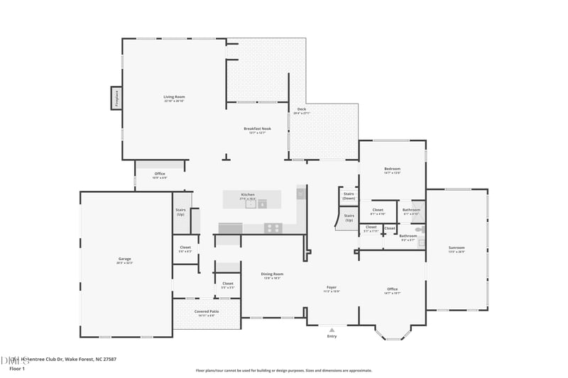 7304 Hasentree Club Dr, Wake Forest, NC 27587
