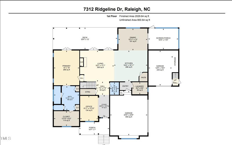 7312 Ridgeline Dr, Raleigh, NC 27613