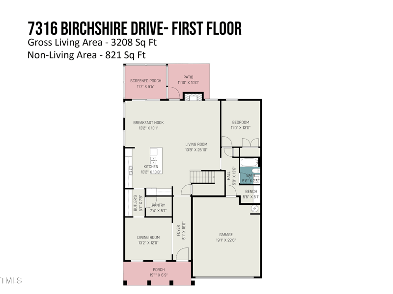 7316 Birchshire Dr, Raleigh, NC 27616