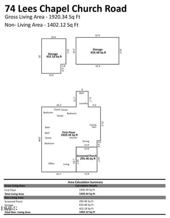 74 Lees Chapel Church Rd, Dunn, NC 28334