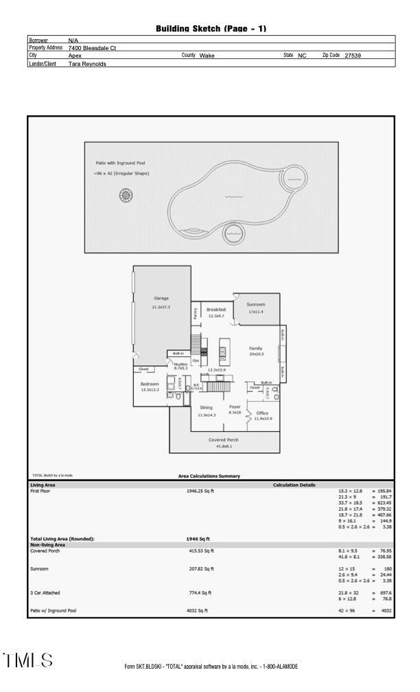 7400 Bleasdale Ct, Apex, NC 27539