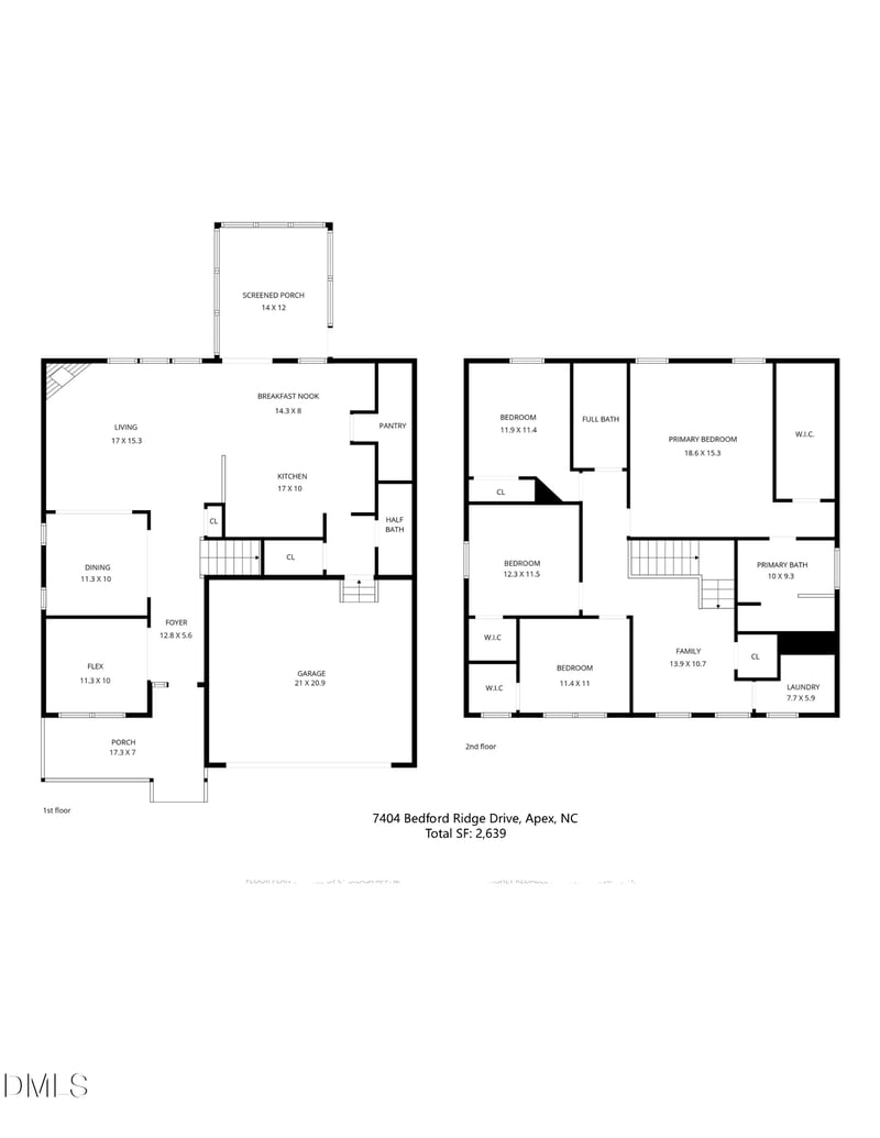 7404 Bedford Ridge Dr, Apex, NC 27539