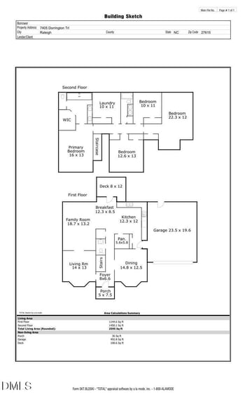 7405 Dorrington Trl, Raleigh, NC 27615