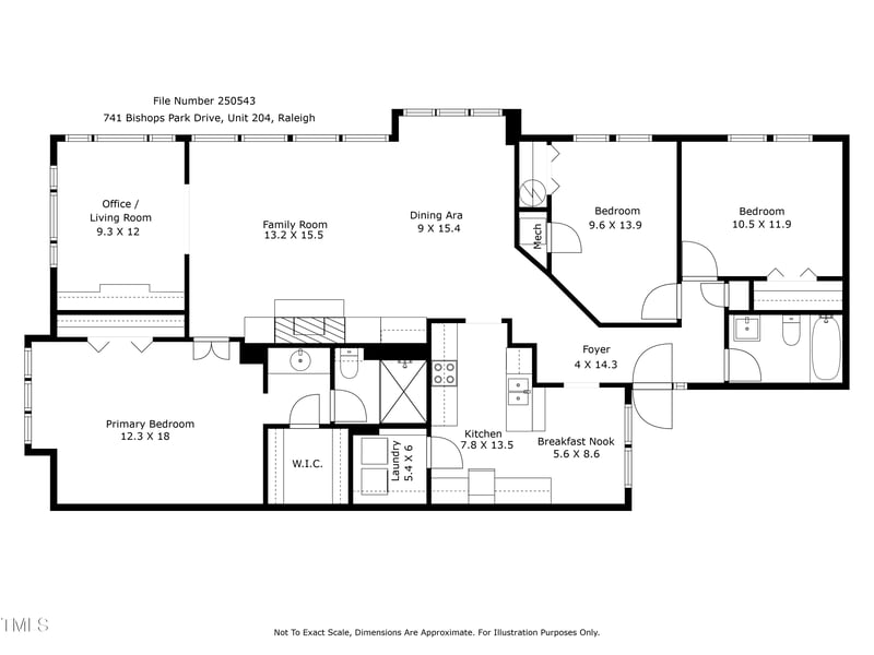 741 Bishops Park Dr #204, Raleigh, NC 27605