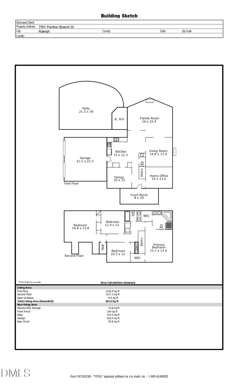 7501 Panther Branch Dr, Raleigh, NC 27612