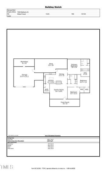 7505 Matherly Dr, Wake Forest, NC 27587