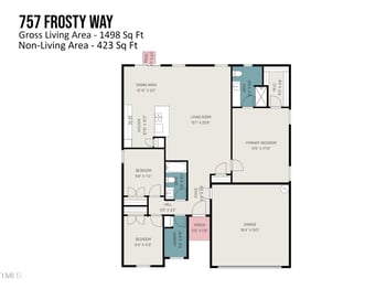 757 Frosty Way, Zebulon, NC 27597