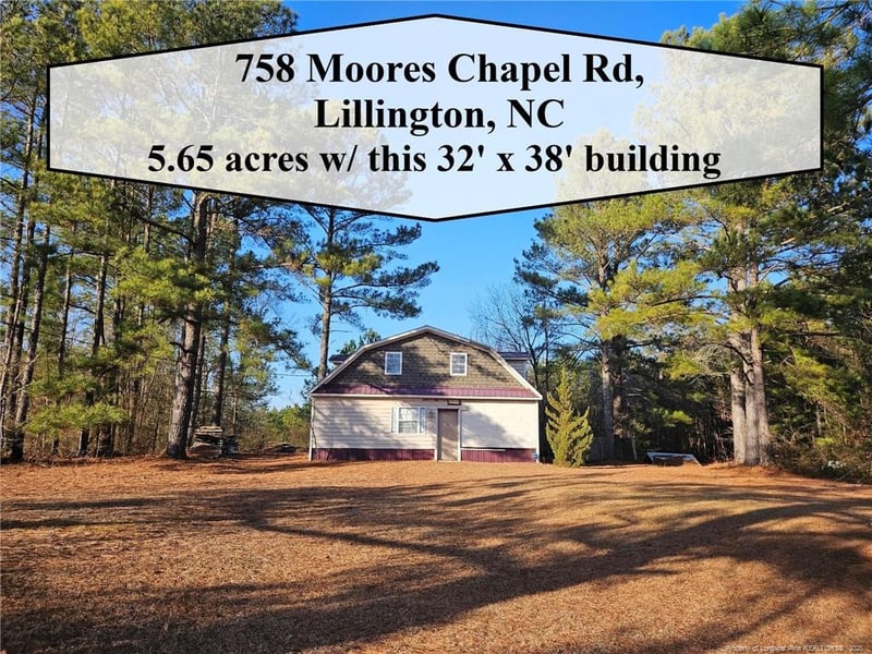 758 Moores Chapel Rd, Lillington, NC 27546