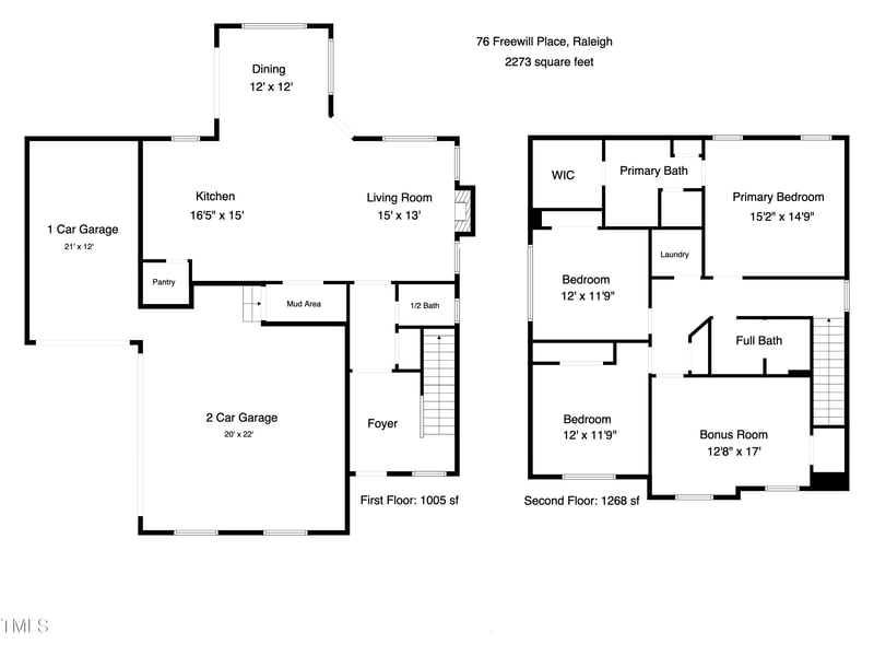 76 Freewill Pl, Raleigh, NC 27603