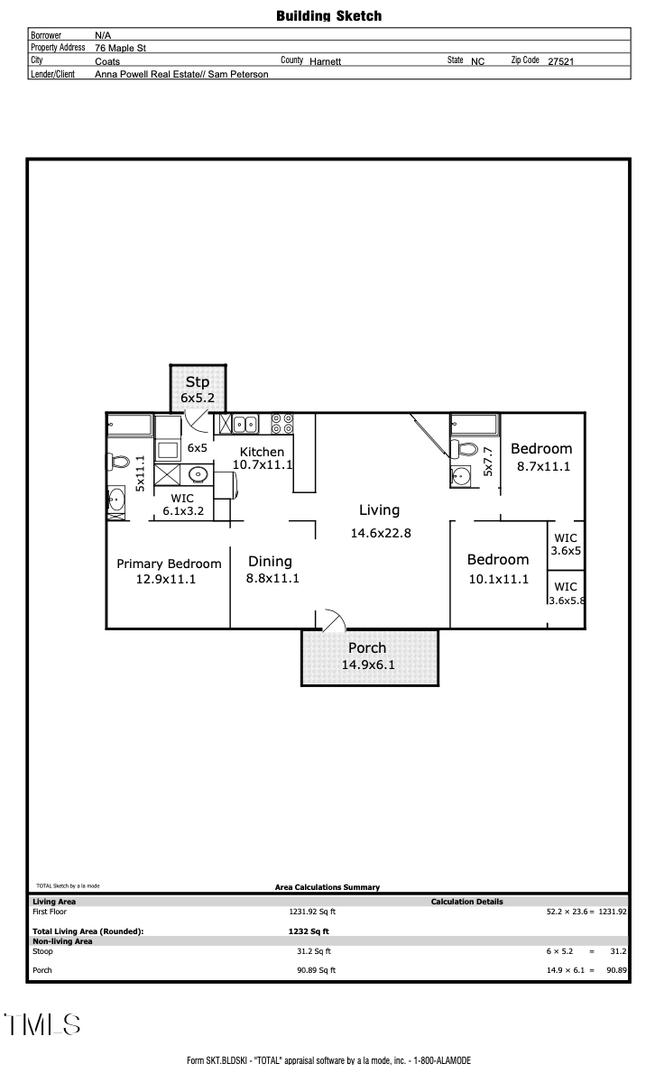 76 Maple St, Coats, NC 27521