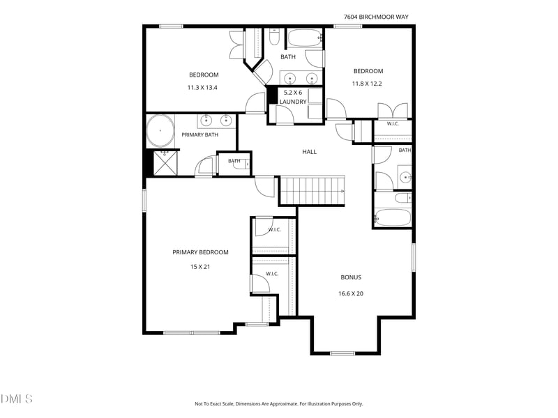 7604 Birchmoor Way, Raleigh, NC 27616