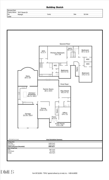 7617 Derek Dr, Raleigh, NC 27613