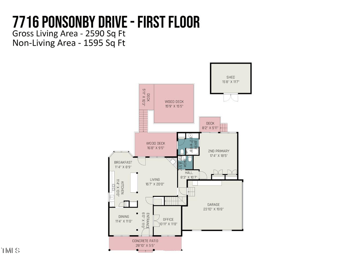 7716 Ponsonby Dr, Wake Forest, NC 27587