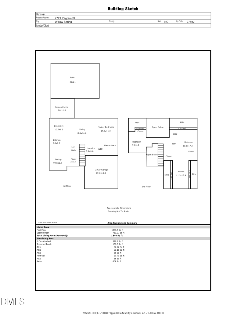 7721 Pegram St, Willow Springs, NC 27592
