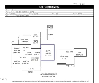 7805 Tuscan Ridge Dr, Wendell, NC 27591