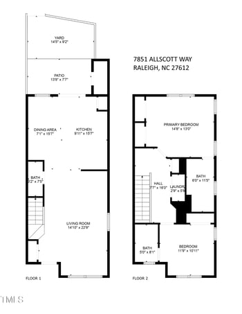 7851 Allscott Way, Raleigh, NC 27612