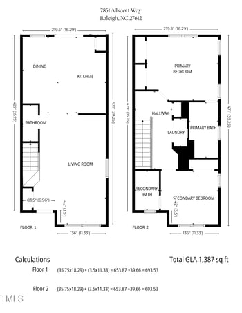 7851 Allscott Way, Raleigh, NC 27612