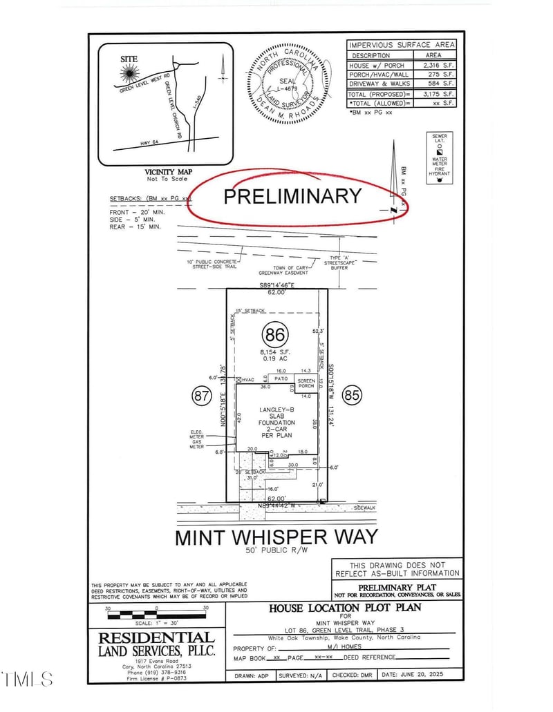 7989 Mint Whisper Way Lot 86, Apex, NC 27523