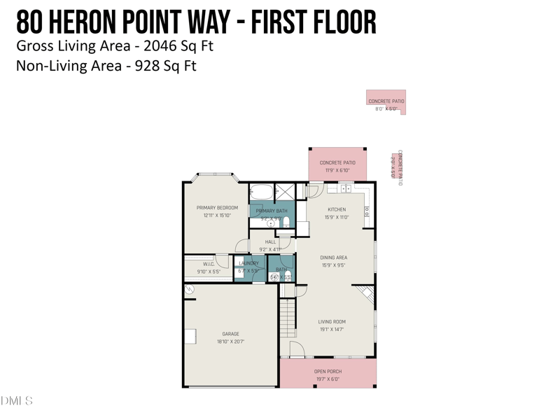 80 Heron Point Way, Garner, NC 27529