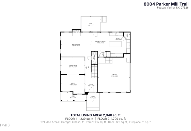 8004 Parker Mill Trl, Fuquay Varina, NC 27526